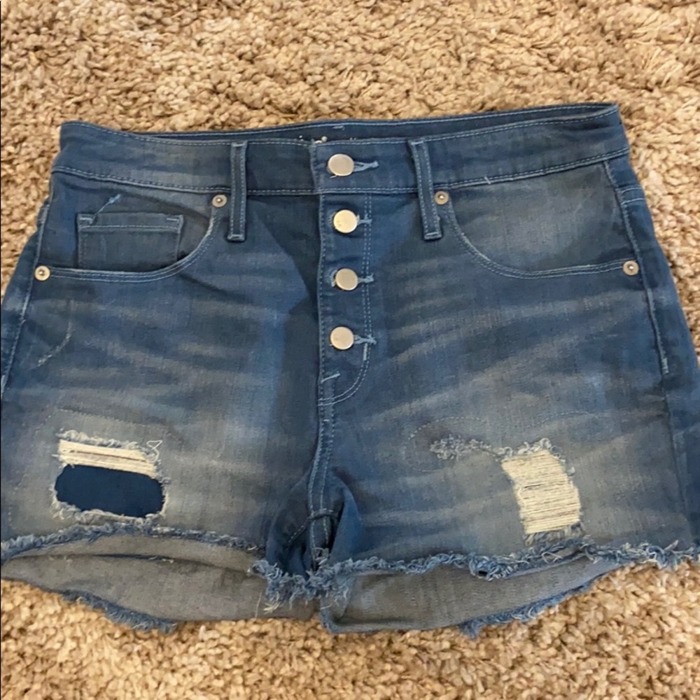 Mossimo Distressed Denim Shorts